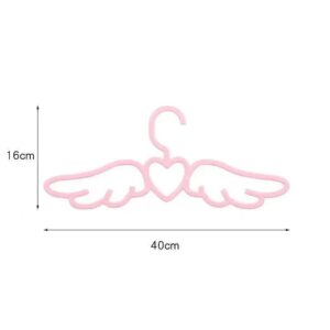 Cabides coração e asas de anjo 5 ou 10 peças